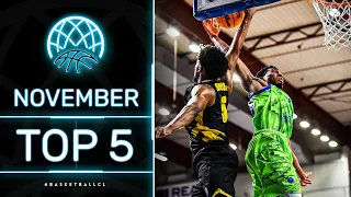 Top 5 BLOCKS | November | Basketball Champions League 2021-22