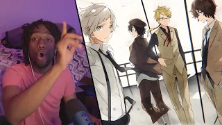 A HIDDEN BANGER!?!?!?! | BUNGOU STRAY DOGS OPENING AND ENDING FRESH REACTION