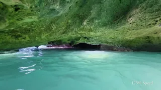 Mermaid Caves During High Tide, Honolulu Hawaii