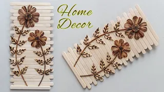 Wall Hanging showpiece making at home | DIY Home Decor | Amazing Craft with Waste Wooden Spoon