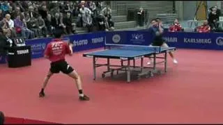 Bojan Tokic vs Wang Xi[German League 2011/2012]