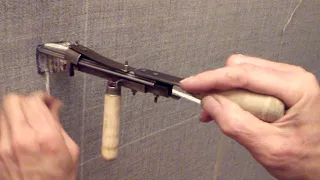 Rug Tufting Tool Demonstration