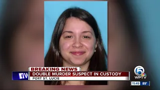 28-year-old woman in custody after double homicide in Port St. Lucie