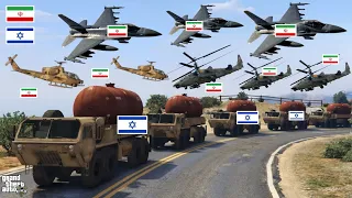 GTA 5 Airstrike | Iranian Air Force Strikes Israeli Military Convoy