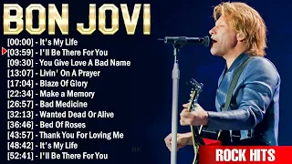 Bon Jovi The Best Rock Songs Ever ~ Most Popular Rock Songs Of All Time