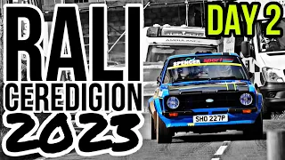 RALI CEREDIGION - Day 2 Highlights! (Flat-Out Closed Road Stages, Driving On The Limit!)