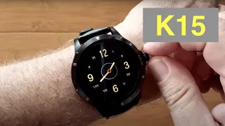 FINOW K15 Body Temperature Blood Pressure Health Fitness Smartwatch: Unboxing and 1st Look