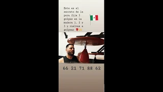 Pera fija el secreto para tomar el ritmo 🥊