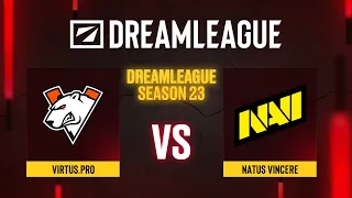 Virtus.pro проти Natus Vincere | Гра 1 | DreamLeague Season 23 - CQ - EEU