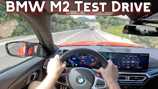 2024 BMW M2 POV Test Drive