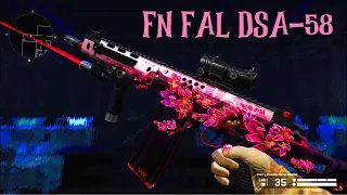 Warface Cherry Blossom FN FAL DSA-58