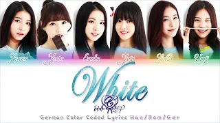 GFRIEND (여자친구) - White (하얀마음) - Deutsche Übersetzung | German Color Coded Lyrics [Han/Rom/Ger]