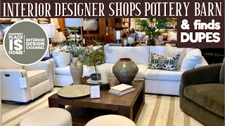 Pottery Barn Picks & DUPES with an Interior Designer!