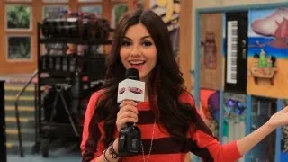 Victoria Justice Takes Us on a Tour of Victorious!