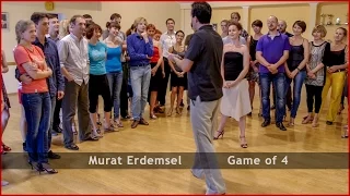 Murat Erdemsel teaching 4 count musicality game.