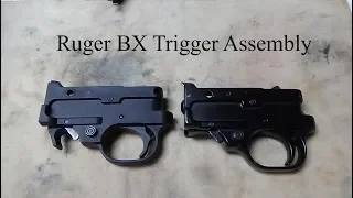 Ruger BX Trigger Internals vs Ruger Stock Trigger