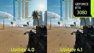 Battlefield 2042 - Update 4.0 vs Update 4.1 Performance | RTX 3080 1440p DLSS 2.2 | i7 10700F