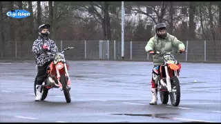 Die Motorradstuntshow im Circus Flic Flac