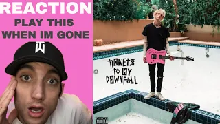 Canadian Rapper reacts to Machine Gun Kelly | play this when i'm gone Official Audio  #5MIN06SEC