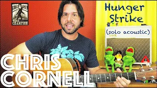 Guitar Lesson: How To Play Hunger Strike - Chris Cornell Solo Acoustic Style!