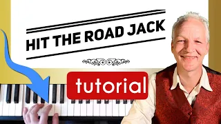 Hit The Road Jack, Ray Charles, Piano Tutorial, R&B