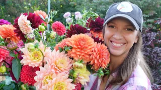 Make Cut Dahlia Flowers Last Longer with These Tips! // How to Harvest and Condition Dahlias