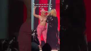 Avril Lavigne confronts topless protester at Canadian music awards show