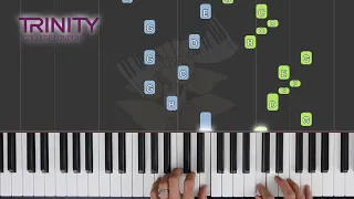 Allegro in C / TRINITY Piano Grade 2 2021-2023 / Synthesia Piano tutorial