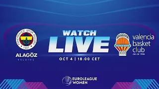Fenerbahce Alagoz Holding v Valencia Basket Club | Full Basketball Game | EuroLeague Women 2023-24