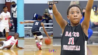 This 4'10" 4th Grader Will Give YOU Buckets!! Braylan Davis Battle Royale Classic Highlights!
