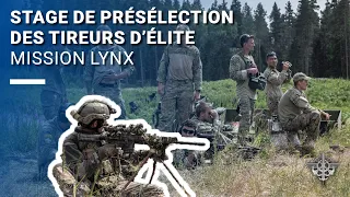 [MISSION LYNX] Stage de présélection des tireurs d'élite anglais et français.