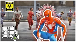 Homem Aranha e Deadpool o Ataque Zumbi! Episódio #1 - GTA V Mods - IR GAMES