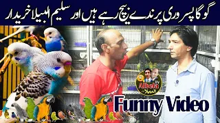 Goga Pasroori Bird Seller and Saleem Albela Customer | Funny Video from Albela Tv | Funny Talk