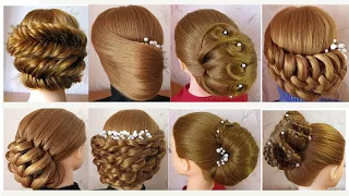 EASY DIY Elegant Hairstyles Compilation ❤️ Beautiful Bun perfect for Wedding Prom