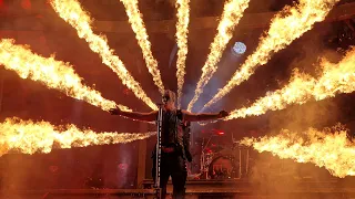 Rammstein  -  Rammstein, Olympiastadion Berlin, am 18.07.23, aus der ersten Reihe der "Feuerzone"