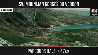 HALF SWIMRUNMAN Gorges du Verdon by HEAD - 47km