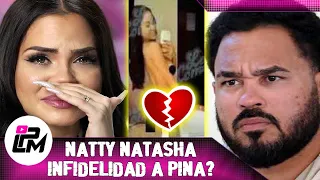 Natti Natasha conversación filtrada con desconocido supuesta infidelidad