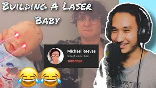 Building A Laser Baby | Michael Reeves | Reaction
