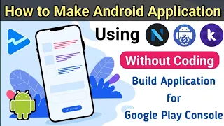 How to make Android application without coding and App publish in Google play console in Hindi 2023.