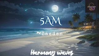 5AM(Lyrics) | Zaeden | Harmony waves |