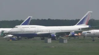 Самолеты Боинги 747, старые и списанные