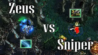 Who kill first ? Zeus vs Sniper DotA - WoDotA Top 10 by Dragonic