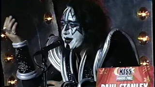 KISS Pro-shot 1998 Hollywood press conference - Psycho Circus LP & tour