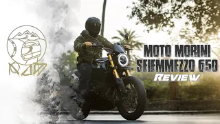 Moto Morini Seiemmezzo 6 1/2 Review | 650cc Scrambler | Sagar Sheldekar Official