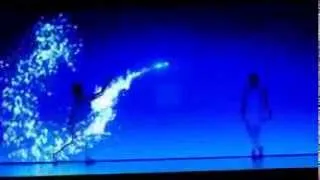 MUST SEE!! Projection Ballet - dancing routine lighting effects (fx) using projection DMX