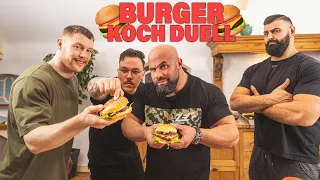 Wer macht den BESTEN BURGER für Vito? SHARO vs LUKAS vs TRISTAN🍔🔥 DAS BURGER DUELL