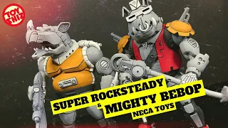 2022 SUPER ROCKSTEADY & MIGHTY BEBOP | Target Excl Cartoon TMNT | NECA Toys