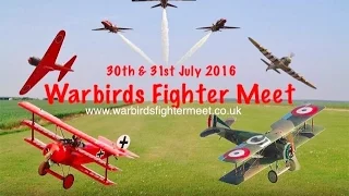 WILLIS WARBIRDS RC FIGHTER MEET AT LITTLE GRANSDEN UK - 29/30 JULY - 2017 OPEN TO THE PUBLIC