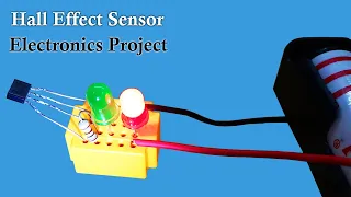 How to Make Hall Effect Sensor Project | Ezi Circuits