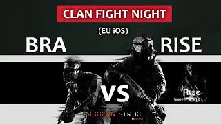 Rise vs Bra Clan War Live!!! - 5 Rounds - (November 16, 2021) | Modern Strike Online Gameplay |